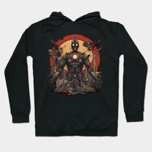 Artificial Intelligence AI Singularity Cyborg Robot Hoodie